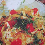 Пряный салат с капустой (1) Салаты из овощей