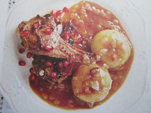Бараньи рёбрышки в луковом соусе Праздничные блюда