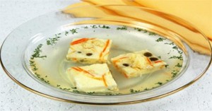 Суп луковый с клёцками