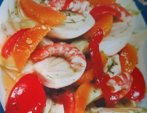 Салат из морепродуктов