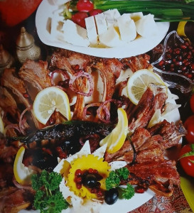 Шашлык из корейки. Азербайджанская кухня