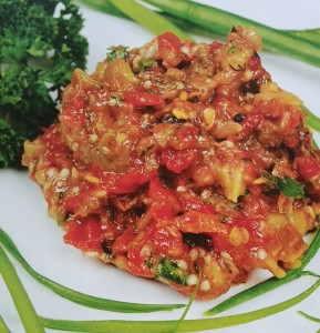 Кебаб мезеси - овощная закуска для шашлыка Азербайджанская кухня